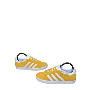 adidas Gazelle Crew Yellow youth  size 5.5 women's 6.5-7